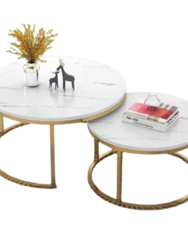 marble centre table 2 in 1 (a)